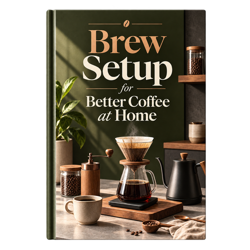 Brew Setup for Better Coffee at Home ebook cover